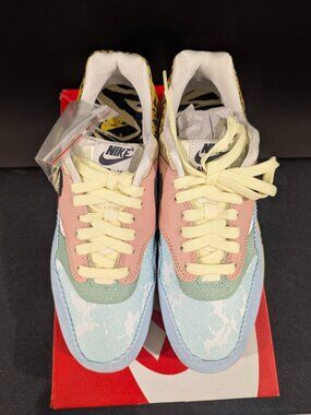 W Nike Air Max 1 '87 PRM, Celestine Blue/Off Noir